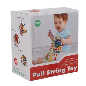 4-in-1 Baby Pull String Sensory Toy