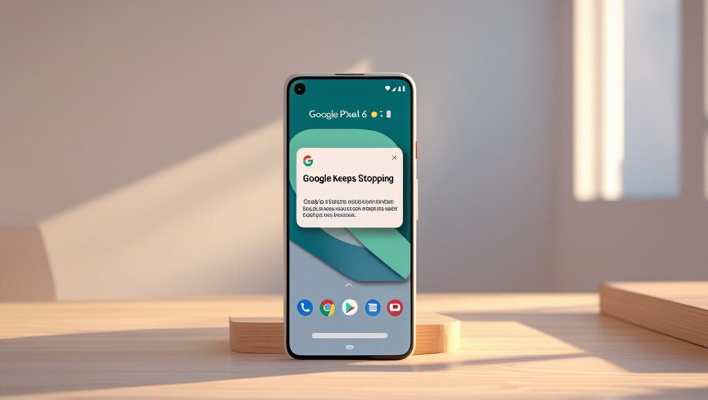Google Keeps Stopping Error on Android